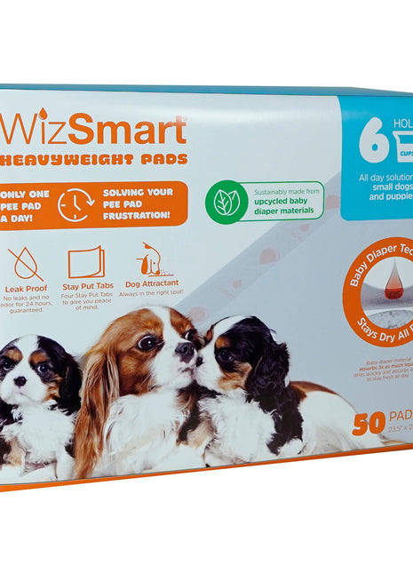 WizSmart Heavyweight Pads for Small Dogs & Puppies