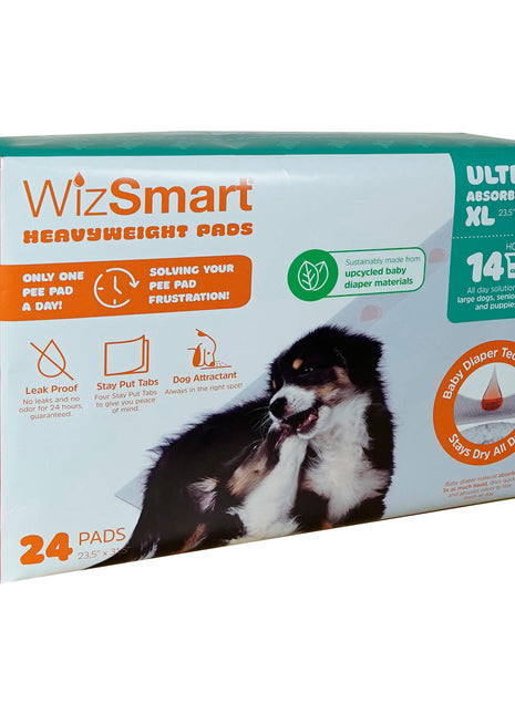 WizSmart Heavyweight Ultra Absorbent Pads for Dogs