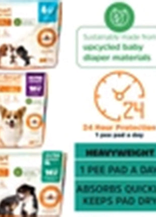 WizSmart Heavyweight Ultra Absorbent Pads for Dogs