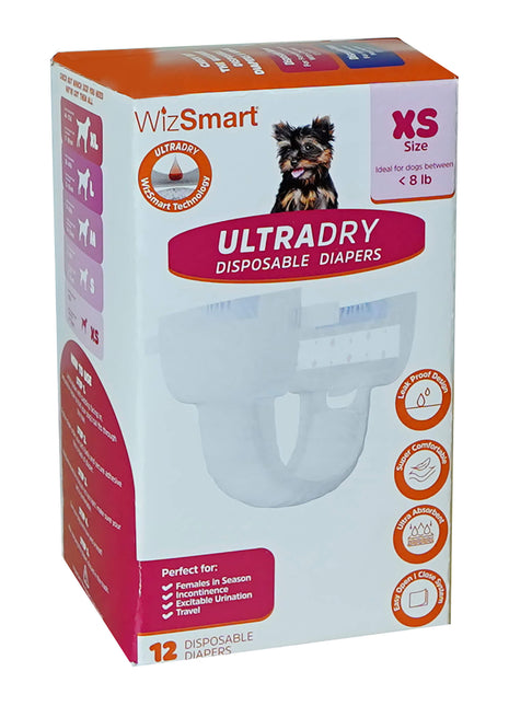 WizSmart UltraDry Disposable Diapers
