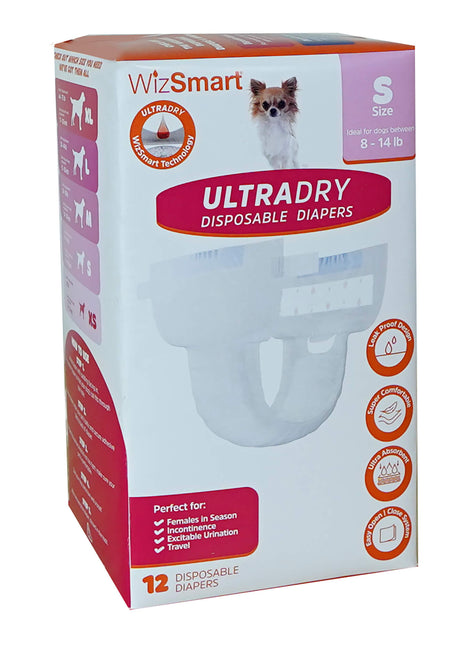 WizSmart UltraDry Disposable Diapers