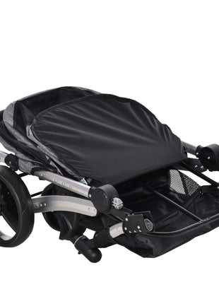 Travel Pet Stroller with Adjustable Handlebar